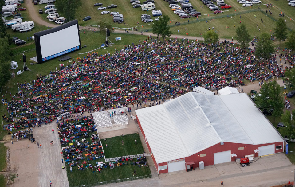 The Force is With Us at the FlyIn Theater EAA